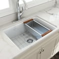 thumbnail image 7 of BOCCHI 2310 0003 Deep Stainless Steel Colander w/Wooden Sapele Handles, 7 of 7