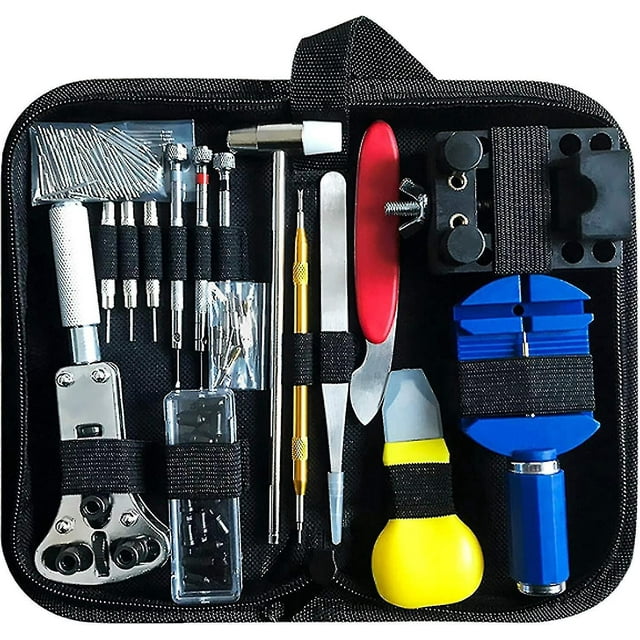 Watch Tool Set, 147 Pieces Watch Repair Watchmaker's Tool Watch Tool Bag Watch Gift