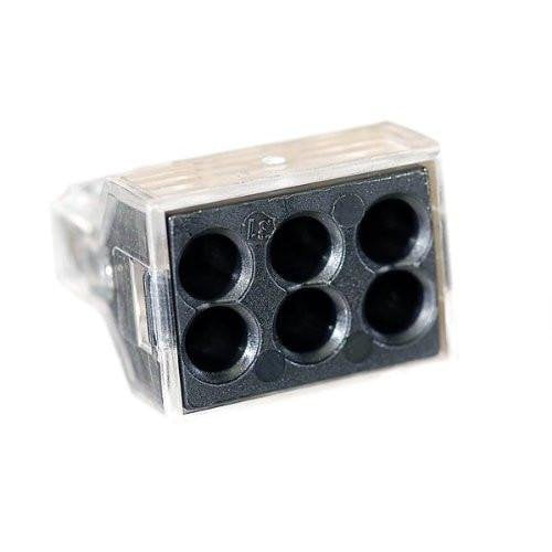 Wago 773-166 Conector de cable de empuje - 6 conductores - 10 unidades