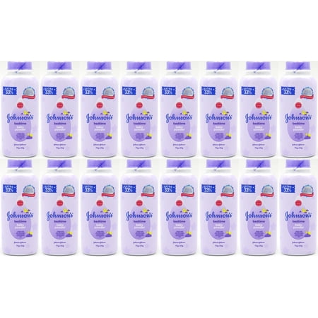 Johnson's Bedtime Baby Powder, 100 Gram / 3.5 Ounce (Pack of 16) Imported