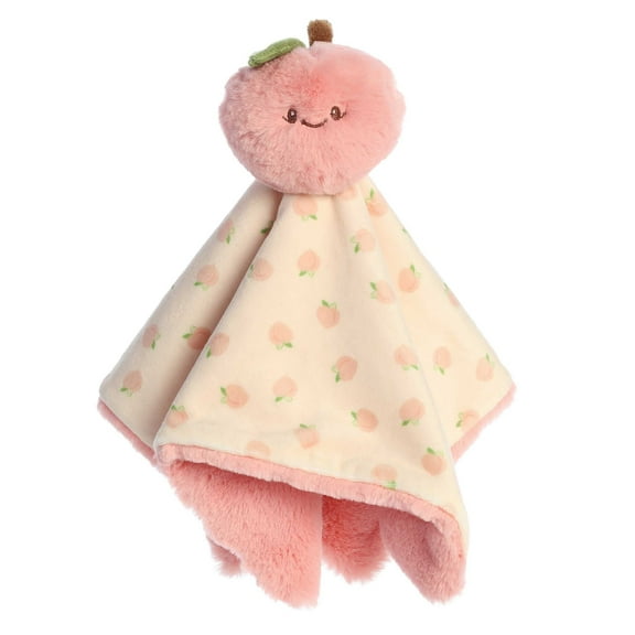 ebba - Large Pink Precious Produce - 13" Peach Luvster - Snuggly Baby Stuffed Animal