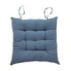 thumbnail image 3 of Cojín para silla de oficina, cojín cuadrado de 15,8" x 15,8", cojín acolchado para asiento, Azul, 3 of 9