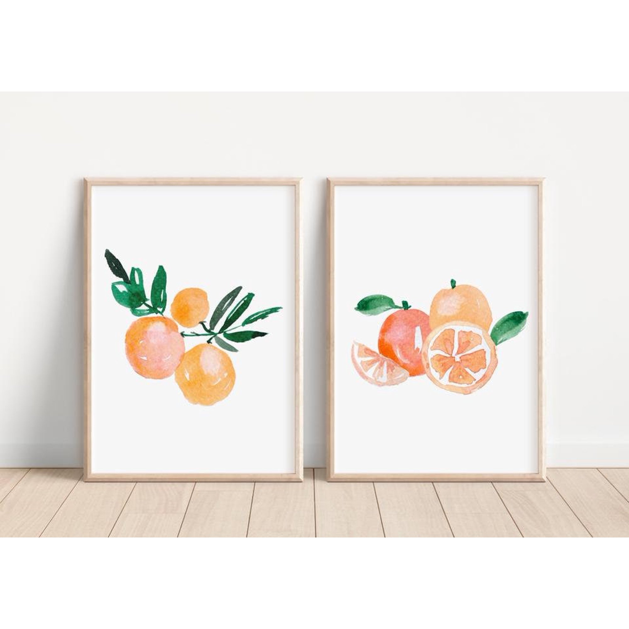 Clementine Nursery Poster, Orange Wall Art, Girl Nursery Decor, Play Room, Girl Baby Room Ideas, , Poster Only