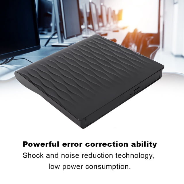 Clé USB CD, Clé DVD-RW, Faible Consommation d'Énergie pour Ordinateur PC