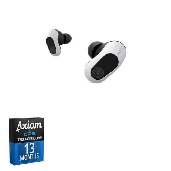 Sony INZONE Buds Noise Cancelling Earbuds - White - WFG700N/W 13-Month Axiom Care
