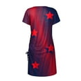 thumbnail image 5 of under $5 JINMGG 2026 Summer Womens Plus Size Dresses Women Summer Independence Day Dresses Cropped Ball Gown Short Sleeve Crewneck Dress, 5 of 5