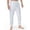 White, variant on Holiday Deals! Borniu Mens Pants Clearance Sale! Men Fashion Solid Casual Elastic Waist Pocket Trousers Sport Pants