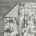 thumbnail image 6 of Loomaknoti Rhane Akason 8' x 10' Gray Abstract Indoor Polypropylene Area Rug, 6 of 9