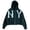Army Green, variant on Men's Letter Embroidery Zip Up Hoodie Sweatshirt Long Sleeve Crewneck Colorful Hip Hop Streetwear Jacket