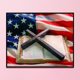 thumbnail image 3 of Kit completo de bordado de punto de cruz de 36x46cm, adornos estampados con cruz de bandera americana Likrtyny decoración de arte, 3 of 9