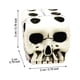 thumbnail image 2 of Dados de esqueleto de Halloween, 5 piezas de dados de esqueleto de esqueleto blanco de Halloween, dados de juego, apariencia llamativa, 2 of 9