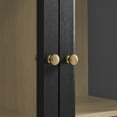 thumbnail image 5 of Modway Amara 79 Inch Large Storage Display Cabinet in Black Oak, 5 of 10