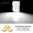 thumbnail image 4 of Super Bright White 18-SMD Full LED Under Hood Light w/5ft Power Cord Harness For Chevy/GMC Silverado/Sierra, Suburban/Tahoe Avalanche Trailblazer Yukon Envoy; Cadillac Escalade, 4 of 9