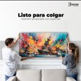thumbnail image 2 of Cuadro Decorativo Canvas Canvas Revolution Buque Explosivo 140x70, 2 of 4