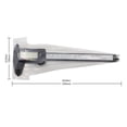 thumbnail image 1 of FlyFlise Plastic electronic digital display vernier caliper 0-150mm for measuring, 1 of 6