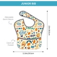 thumbnail image 4 of Easygdp Peanuts 8 Bibs For Babies, Baby Bibs for Eating, Toddler Bibs, Waterproof Bibs, Feeding Bibs, for Toddlers, Boys, Girls, 4 of 8