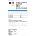 thumbnail image 2 of Front Brake Pad Set - Compatible with 2015 Hyundai Sonata, 2 of 2