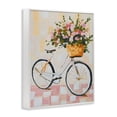 thumbnail image 2 of Stupell Industries Cottage Blooming Bicycle Basket White Framed Giclee Art, 16 x 20, by The Prints Vibe, 2 of 8