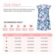 thumbnail image 3 of Fotbe Icy Blue Snowflakes Vestido de Dormir para Niñas de 3 a 10 Años, Mangas Cortas, Estilo Princesa, Pijama Camisón con Mangas Voladas-XX-Large, 3 of 6