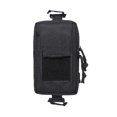 thumbnail image 1 of 100D Nylon cinturón cintura paquete bolsa impermeable Molle teléfono bolsa para senderismo (negro) Ehuebsd Para Estrenar, 1 of 3