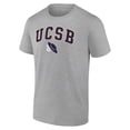 thumbnail image 2 of Men's Heather Gray UC Santa Barbara Gauchos Campus T-Shirt, 2 of 3