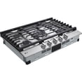 thumbnail image 2 of CBGJ3027S 30 Inch Smart Gas Cooktop 22K BTU EasyClean Cooktop Backlit Weighted Knobs ThinQ App, 2 of 36