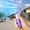 Purple, variant on WZXPWT Handheld Fan, Portable USB Charging Mini Fan, Desktop Student Handheld Fan, Quiet Rechargeable Personal Fan