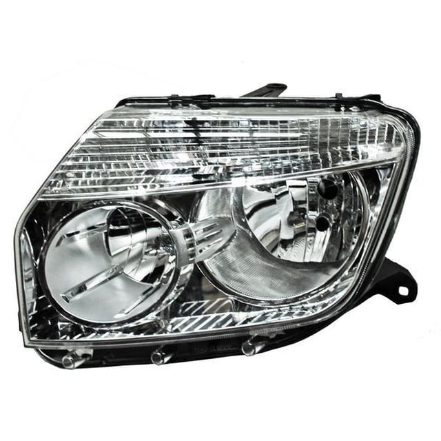 FARO Generica acabado Cromado Compatible con Renault Duster 2013 2016 Piloto GEN