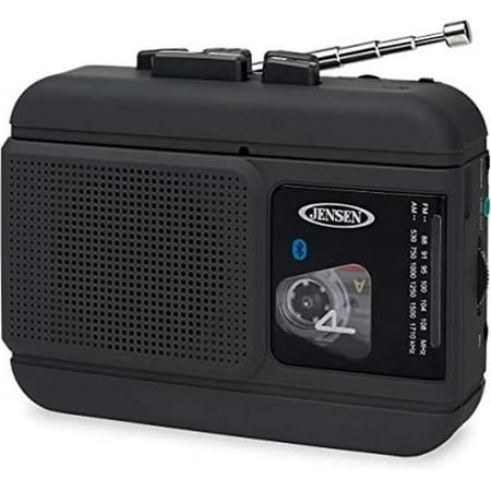 Jensen Portable AM/FM Radio, Black, MCR-60