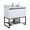White, variant on Alto 30" California White Oak Bathroom Vanity with White Quartz Countertop