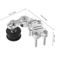 thumbnail image 2 of WASHWEPE Regulador De Cadena Para Motocicleta Aluminio Resistente Para Ajuste Y Durabilidad, 2 of 7