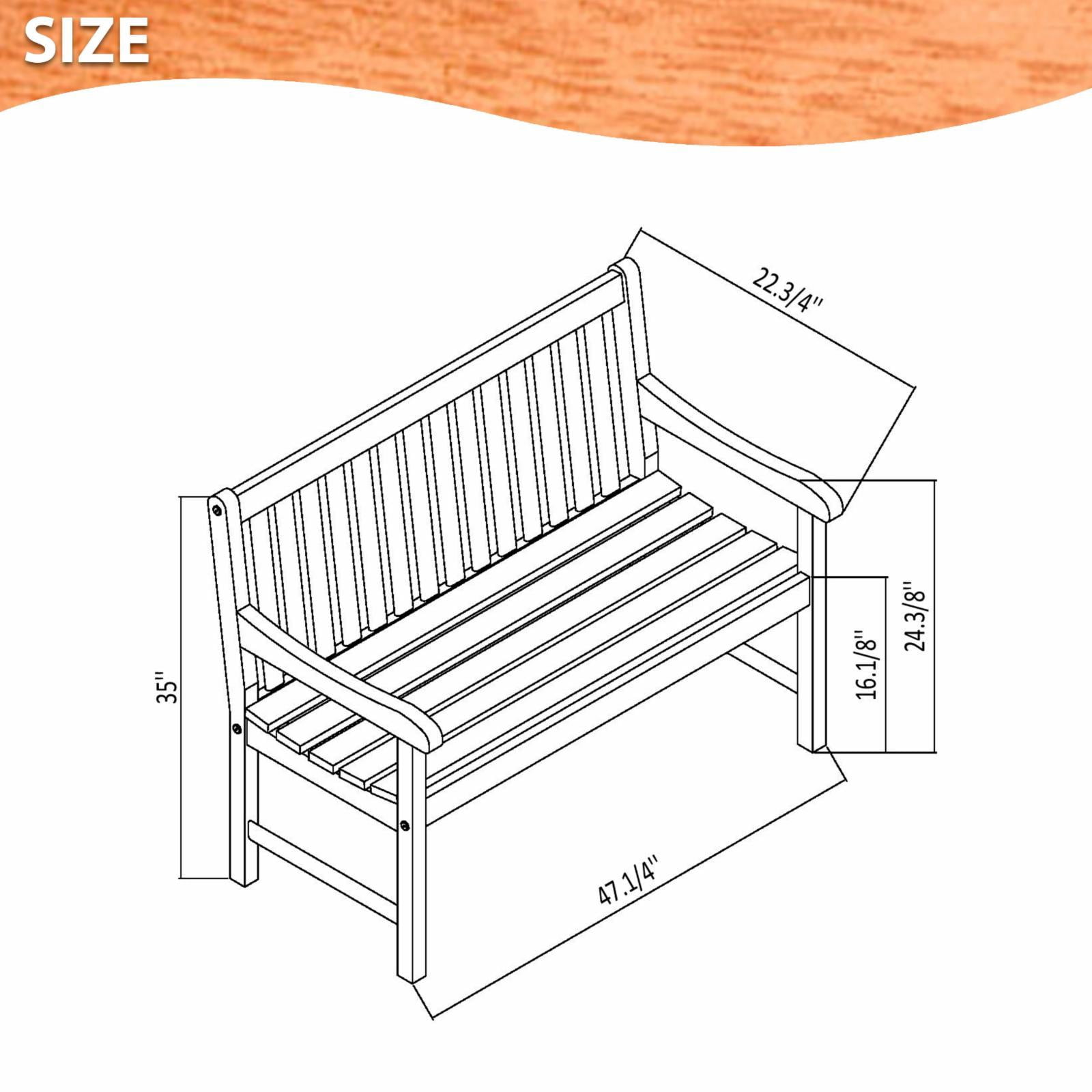 Urban Elements Milano Eucalyptus Bench