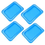 4 Pcs Inflatable Ice Bar Candy Dish Ice Serving Cooler Bbq Party Supplies Inflatable Swimming Pool Ice Serving Bar Child
