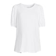 thumbnail image 6 of Time and Tru Women's Maternity Eyelet Sleeve Top, 6 of 6