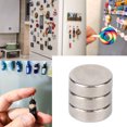 thumbnail image 1 of 100 piezas imán es de neodimio potentes, mini imán es para refrigerador, imán es redondos de múltiples fines, para nevera, pizarra blanca, cartelera, Oficina, manualidades manuales, 1 of 7