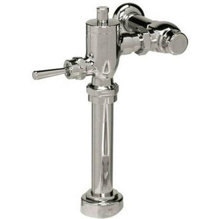 Toto TMT1LN#CP 1.28 GPF Non-Hold Open High Efficiency Toilet Flushometer (Valve and Right/Left Rough Only), Polished