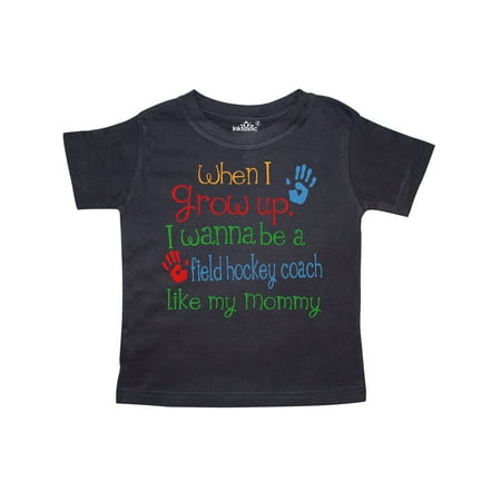 

Inktastic Field hockey coach Like Mommy Gift Toddler Boy or Toddler Girl T-Shirt