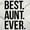 White, variant on Best Aunt Ever Cute Favorite Auntie Women Plus Size Crewneck Sweatshirt Brisco Brands 2X