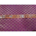 thumbnail image 2 of BROCADE FABRIC MAGENTA PINK X METALLIC GOLD MOTIF 44quot; wide, 2 of 3