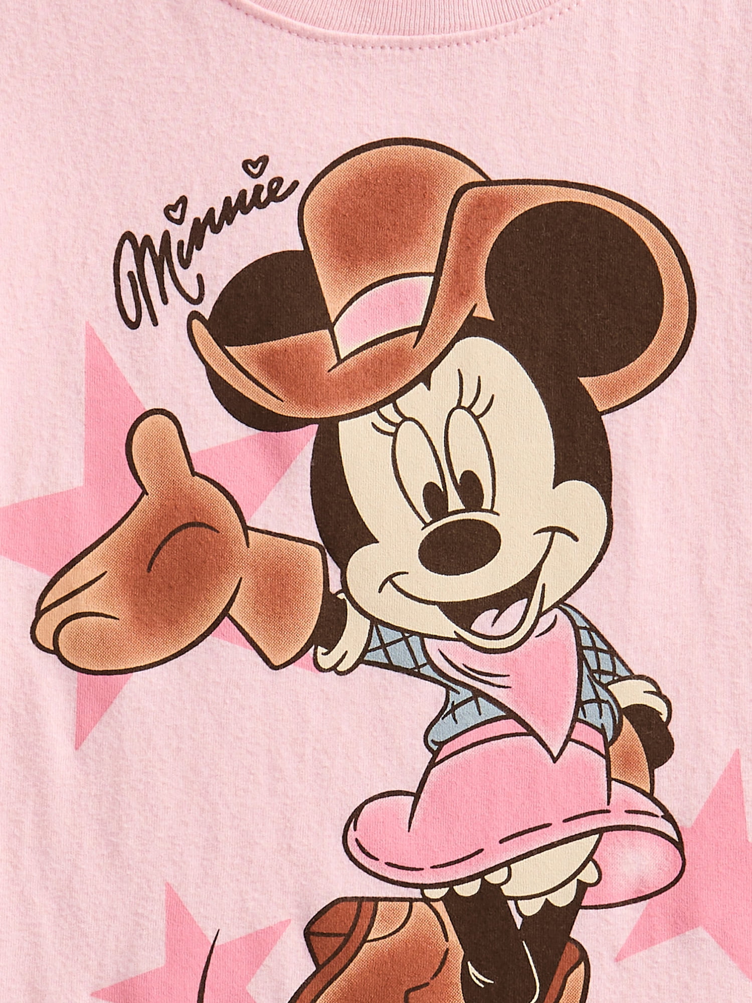 Minnie Mouse Toddler Graphic Short Sleeve Crewneck Tee, Sizes 12M-5T