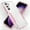 White+Pink, variant on Dteck for Samsung Galaxy A06 Case, Heavy Duty Rugged Shockproof Protective Phone Cover for Samsung Galaxy A06, Purple+Black