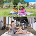 thumbnail image 2 of Foldable Ultralight Tent Footprint Reflecting Heat Thermal Sleeping Pad Insulation Foam Foil Mat Camping Mat Picnic Beach Pad 200X120CM, 2 of 8