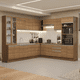 thumbnail image 2 of Cocina Integral Completa Armario de Vidrio Madesa Glamy MM 2, 2 of 5