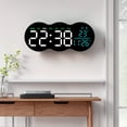 thumbnail image 2 of Unique Bargains 2 Pcs LED Digital Wall Clock with Large Display 11 Inch Multicolor, 2 of 6