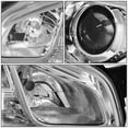 thumbnail image 2 of DNA Motoring OEM-HL-0070-R For 2009 to 2014 Nissan Maxima 1Pc Right / Passenger Side Factory Style Chrome Housing Projector Headlight Lamp 10 11 12 13 NI2503177, 2 of 4