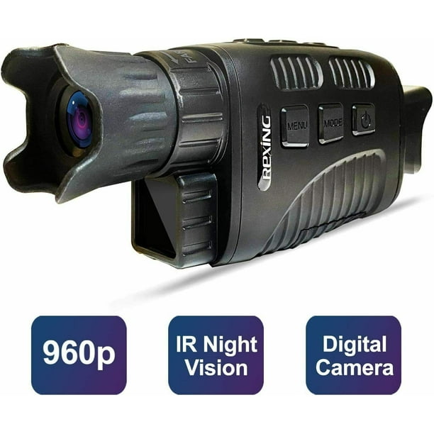 Night Vision Goggles Monoculars W 1 5 Lcd Screen Infrared Ir Digital Camera Binoculars With Dual Photo Video Recording For Outdoor Hunting Camping Bird Watching Surveillance Walmart Com Walmart Com