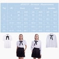 thumbnail image 5 of Women Button Down Blouses Peter Pan Collar Bow-tie Accordion Pleats Shirts Semi Formal White Shirts Office Lady Work Top, Long Sleeve S, 5 of 9