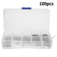 thumbnail image 4 of Transemion 1000 Pieces Self Tapping Screws Threaded Screw Hardware Accessory, 4 of 6