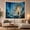 Figure In Vortex, variant on Solo Figure in Ocean Vortex Whirlpool Swirl Dramatic Moody Abstract Art for Ocean Lovers, Coastal Wall Decor Housewarming Gift Tapestry Wall Hanging for Bedroom, Living Room and Dorm