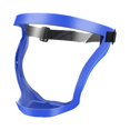 thumbnail image 1 of yuksok Face Shield Portable Full Face Active Shield for Sanding Woodworking Weeding Blue frame, 1 of 9